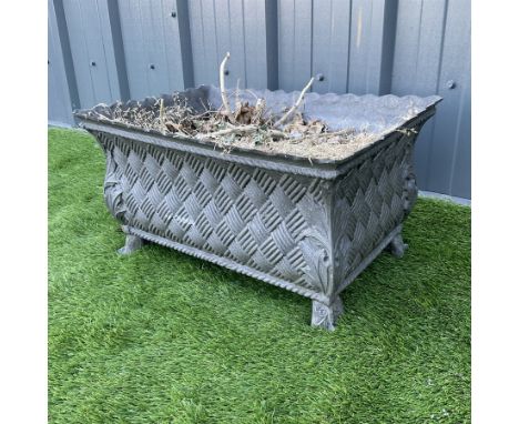 French style composite garden trough  - THIS LOT IS TO BE COLLECTED BY APPOINTMENT FROM DUGGLEBY STORAGE, GREAT HILL, EASTFIE