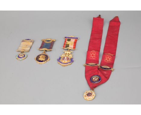 Royal Antediluvian Order of Buffaloes Medals,awarded to Primo Scully, including silver Kent Lodge attendance medal; Grand Sur