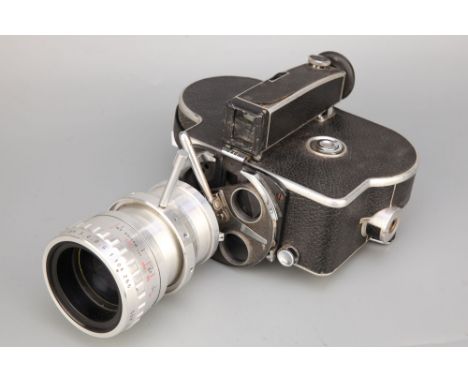 A Bolex H16 Cine Camera,with Som Berthiot Pan-Cinor f/2.8 20-60mm lens