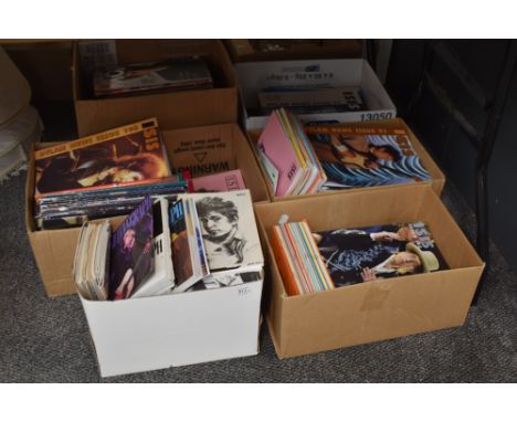 Six cartons of rare original Bob Dylan magazines including' Isis ' fan curated magazines, Fanzine magazines and the highly re