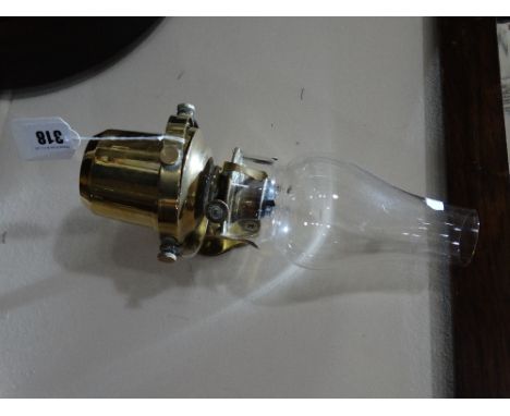 A Brass Galley Lamp