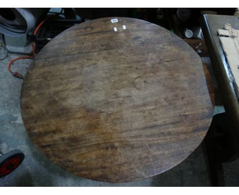 A 19th Century Mahogany Circular Topped Tripod Table