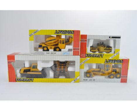 Joal 1:50 scale Construction Diecast including CAT Tracked Tractor Set and others. Generally NM in G Boxes. (4)