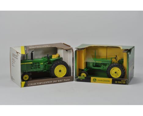 Pair of Ertl 1/16 Tractor Models including John Deere 4010 and JD50. Both Mint in Excellent Boxes. (2)