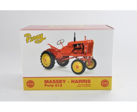 Universal Hobbies 1:16 scale Massey Harris Pony Tractor. Special Edition. NM-M in E Box.