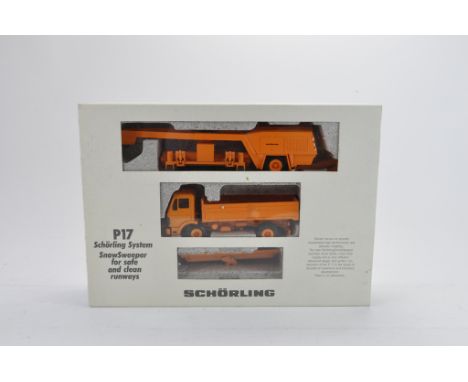 Scarce Conrad 1:50 scale Schorling P17 Snow Sweeper Set. NM-M in VG Box.