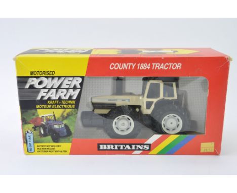 Britains 1:32 scale County 1884 Tractor Powerfarm Edition. E in VG Box.