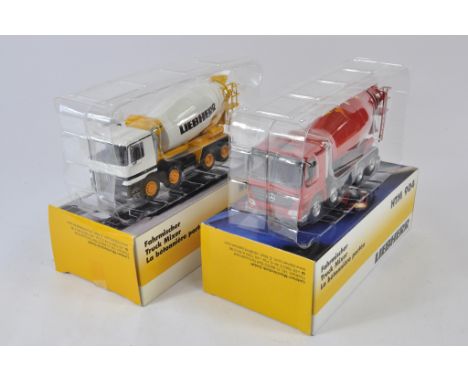 Conrad 1:50 scale Liebherr HTM 904 Mixer x 2. Both NM-M in E Boxes. (2)