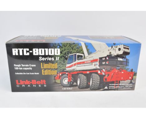 NZG 1:50 Scale Link Belt RTC-80100 Rough Terrain Crane. NM-M. Box is E.