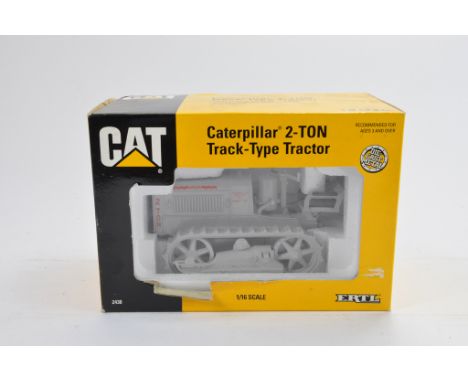 Ertl 1:16 scale CAT 2 Ton Track Type Tractor. NM in G Box.