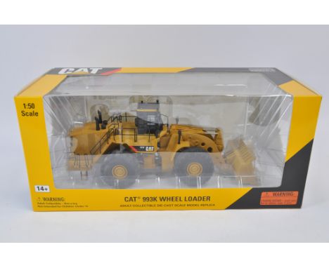 Norscot 1:50 scale CAT 993K Wheel Loader. NM-M in E Box.