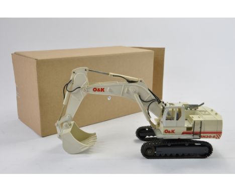 Scarce OHS 1:50 scale Hand Built Resin Conversion of a NZG O&K RH30E Excavator. Fantastic Piece. NM.