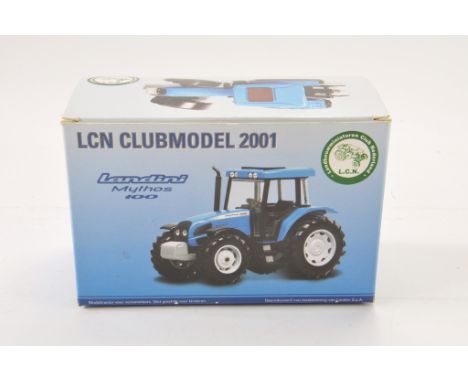 Scarce Trac32 1:32 Scale Landini Mythos 100 Tractor. LCN 2001 Club Model. NM-M in E Box.