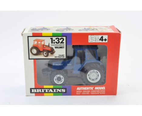 Scarce Britains 1:32 scale Valmet 805 Tractor. Special Issue for Dutch Market. In Blue. NM-M in G-VG Box.