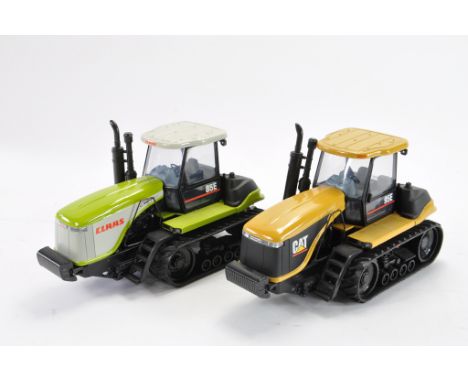 Norscot 1:32 scale CAT and Claas Challenger Tractor Duo. Both E-NM. (2)