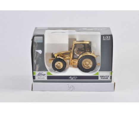 Universal Hobbies 1:32 scale Special Gold Edition Deutz Agrotron Tractor. Scarce. NM-M in E Box.