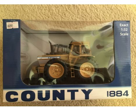 Universal Hobbies 1:32 scale Special Gold Edition County 1884 with Q Cab. 1 of Only 5. Scarce. NM-M in E Box.