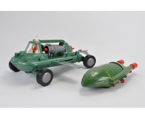 Century 21 Toys Joe 90 Joe's Car. large scale plastic model. Incomplete plus Thunderbird 2. F-G. (2)