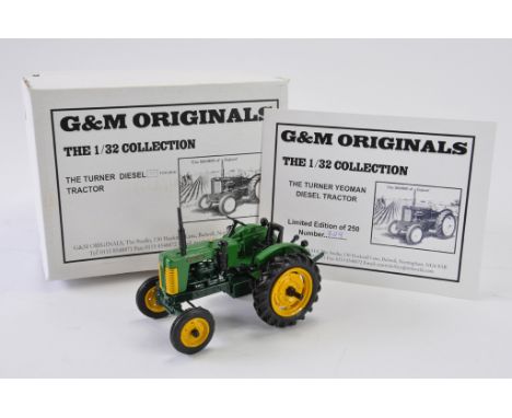 G&M Originals 1:32 scale Turner Yeoman Diesel Tractor. 204/250. E. 