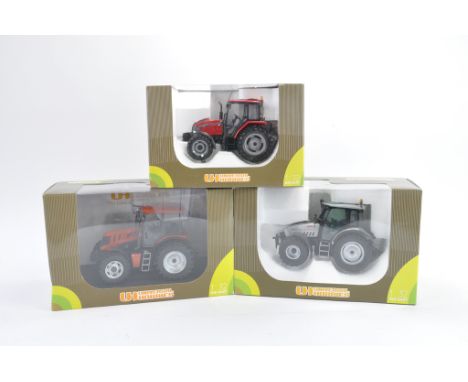 Universal Hobbies 1:32 Scale Tractor Trio including McCormick, and others. NM in G Boxes. (3)