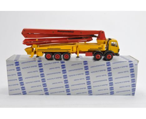 Conrad 1:50 scale Putzmeister M52 on MB Chassis. NM in G Box.