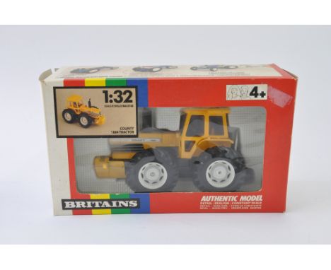 Britains 1:32 scale County 1884 Tractor Yellow Edition. E in VG Box.