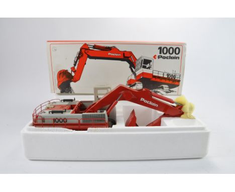 Scarce CEF / Replex 1:50 scale Poclain 1000 Tracked Excavator. E-NM in G Box. 