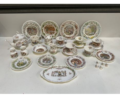 Brambly Hedge China - Teapot, Plates, Cups and Saucers etc 