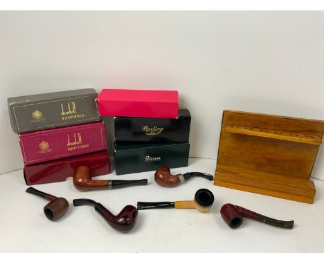 6x Boxed Pipes and Pipe Rack 