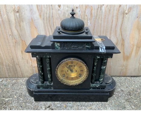 Slate Mantel Clock 