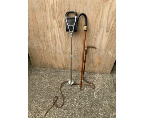 Shooting Stick, Hunting Crop and Other 