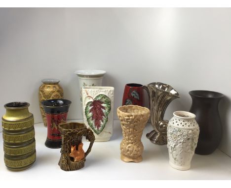 Vases - W. Germany, Sylvac and Royal Winton etc 