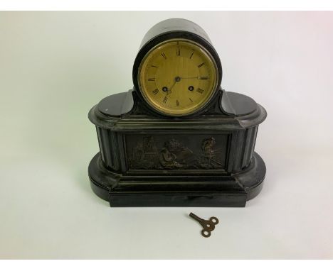 Slate Chiming Mantel Clock 