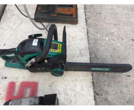 A GARDENLINE PETROL CHAINSAW