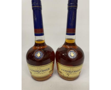 TWO 70CL BOTTLES OF V.S. COGNAC COURVOISSIER