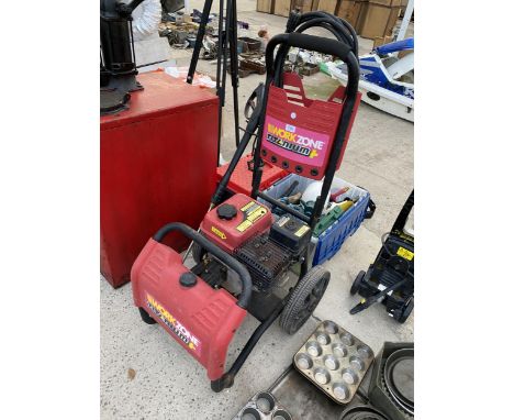 A WORKZONE TITANIUM+ PETROL PRESSURE WASHER