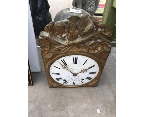 A REYMOND LONGCASE CLOCK FACE