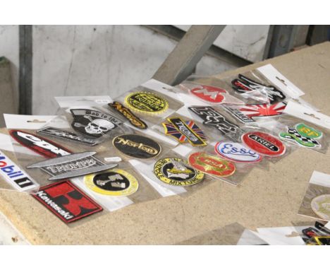 AN ASSORTMENT OF PATCH BADGES
