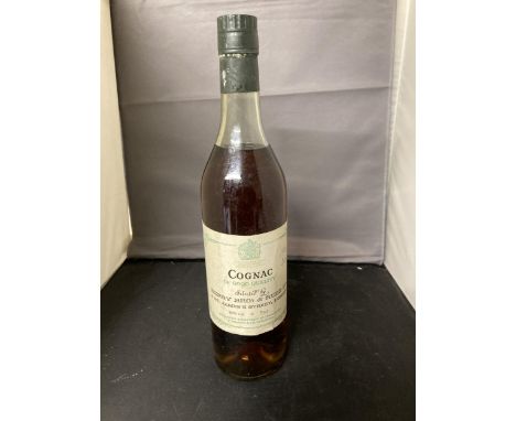 A BOTTLE OF BERRY BROS AND RUDD LTD 3 ST JAME'S STREET LONDON COGNAC OF GOOD QUALITY