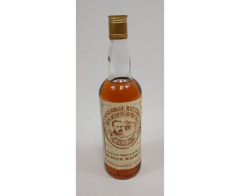 A Bottling of Mr George Baxters, Rare old Highland malt Scotch Whisky. 75cl. Full and sealed. 