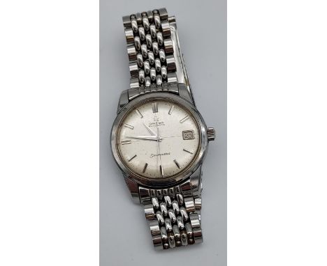 Gent's Vintage Omega Automatic Seamaster watch and original strap. Ina working condition. 