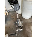 Centrifugal Transfer Pump on Cart with 2 HP Motor and VFD | Rig Fee Hand Carry