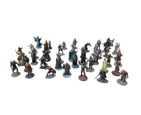 A collection of NIP Lord Of The Rings figures 
