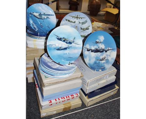 Collector's plates - Coalport and other assorted sets including The Power and The Glory; Collector's Gallery; Battle of Brita