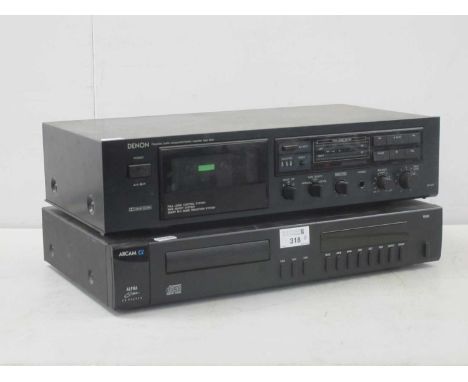 Acram Alpha One CD Player, (no remote), Denon BR-MO7 cassette tape deck (both untested).