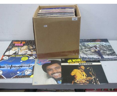 Soul Interest LPs, seventy albums by artists including Lou Rawls, Jr. Walker And The All Stars, Jimmy Ruffin, Four Tops, Temp