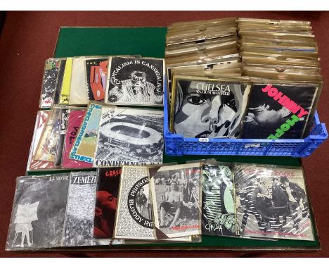 Punk/New Wave 7" Singles, over 150 noteworthy releases from Ramones, Ruts, Chelsea, Chords, Erazerhead, Riot Squad, PIL, Memb