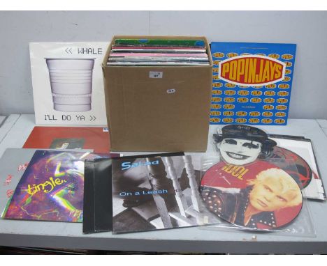 12" Singles, approximately 100 from That Petrol Emotion, Billy Idol, Bon Jovi, Rolling Stones, Queen, Tomita, Michael Schenke