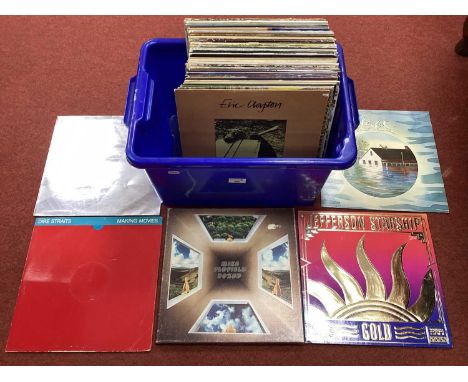 1970s Interest LPs, approximately sixty albums to include releases by Mike Oldfield, Dire Straits, Jefferson Starship, Racing