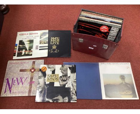 1980s Interest LPs, thirty-one albums to include Simple Minds - Empires and Dance, Real to Real Cacophony, Live in the City o